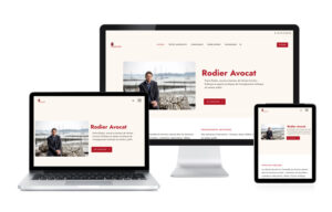 Jane Web a réalisé la refonte du site de Pierre Rodier, avocat.