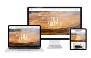 Site vitrine Wordpress de Lily Breizh Truck, crêperie itinérante située à Brech dans le Morbihan. Réalisé par Jane Web à Vannes